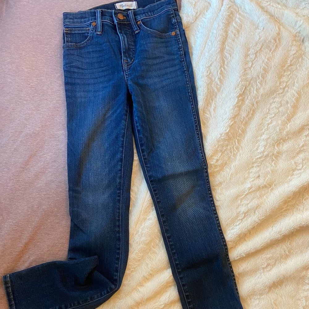 Madewell Dark Wash Skinny Jeans